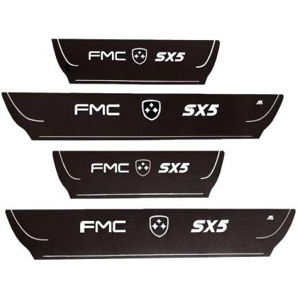 تصویر  برچسب پا رکابی FMC SX5 طرح چرم