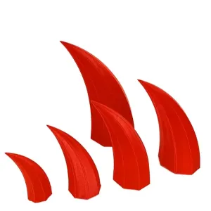 شاخ کلاه کاسکت قرمز مدل H35