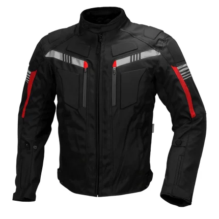 کاپشن موتور سواری چهار فصل STATE مدل نیف BLACK RED