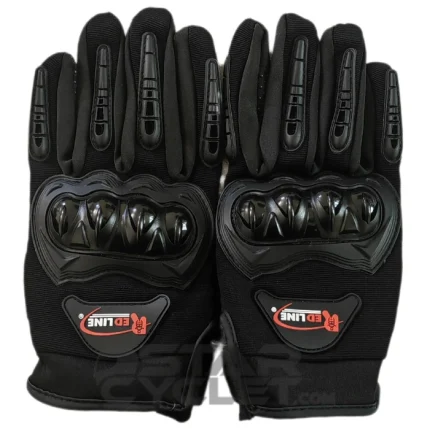 دستکش چهارفصل موتورسواری REDLINE مدل black
