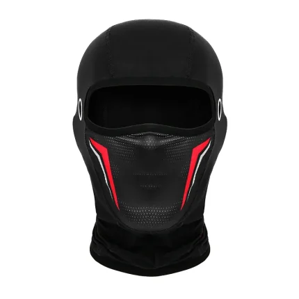 فیس پارچه ای موتو ولف مدل جا عینکدار Black RED
