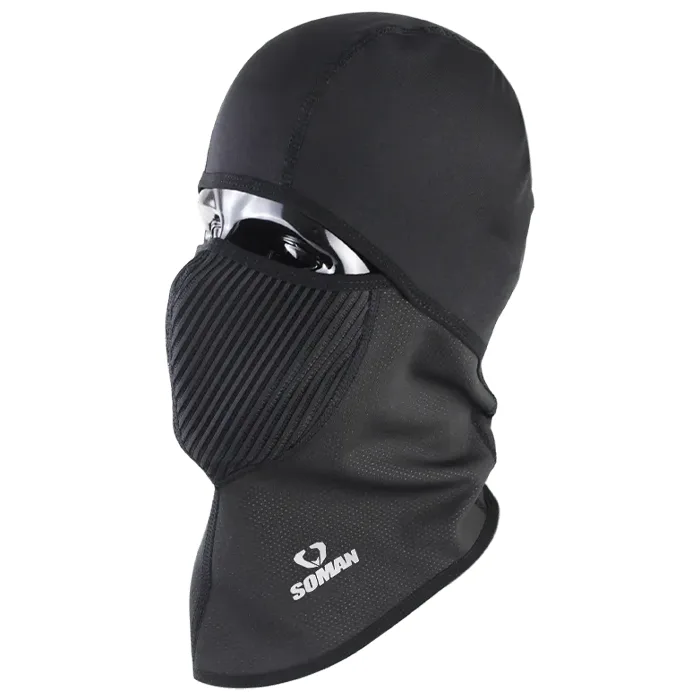 فیس پارچه ای زمستانی SOMAN مدل BLACK فیس پارچه ای زمستانی SOMAN مدل BLACK