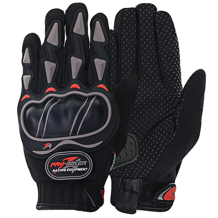 دستکش موتور سواری چهارفصل pro biker مدل mcs03 black red دستکش موتور سواری چهارفصل pro biker مدل mcs03 black red