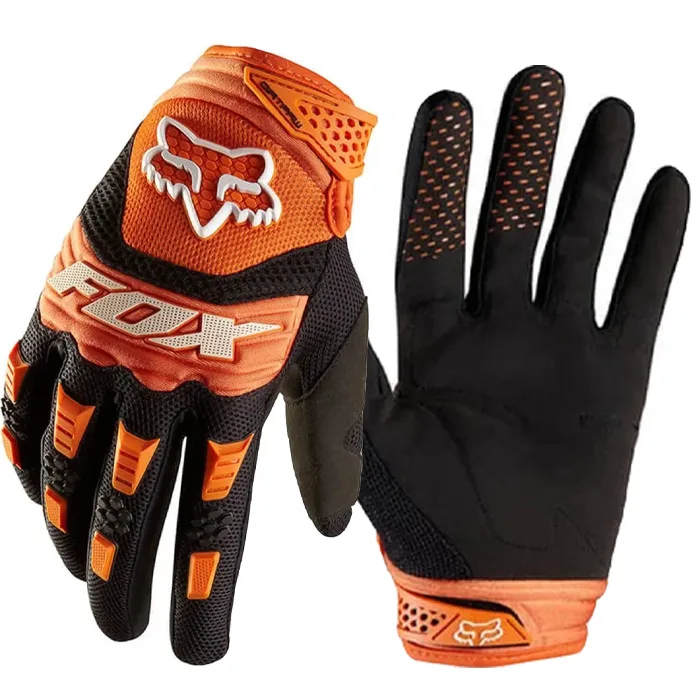 دستکش موتورسواری کراسی FOX مدل ORANGE BLACK دستکش موتورسواری کراسی FOX مدل ORANGE BLACK