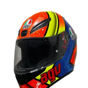 کلاه کاسکت فک ثابت AGV مدل K1 ORANGE BLUE GREEN کلاه کاسکت فک ثابت AGV مدل K1 ORANGE BLUE GREEN