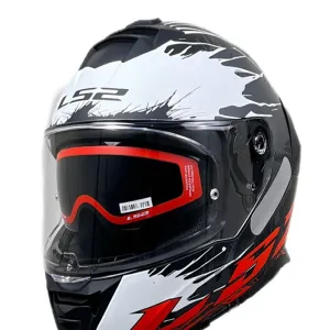 کلاه کاسکت فک ثابت LS2 مدل STORM 800-61