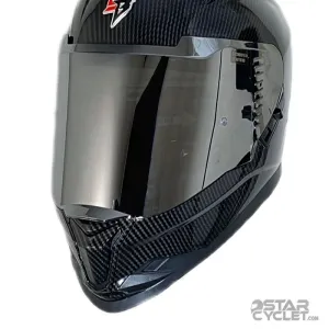 کلاه کاسکت فک ثابت STEELBIRD مدل SBH57 FIGHTER GLOSSY BLACK CARBON کلاه کاسکت فک ثابت STEELBIRD مدل SBH57 FIGHTER GLOSSY BLACK CARBON