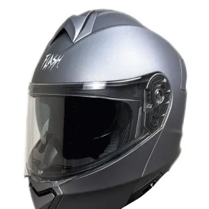 کلاه کاسکت فک متحرک FLASH مدل 935 SV MATT TITANIUM GRAY