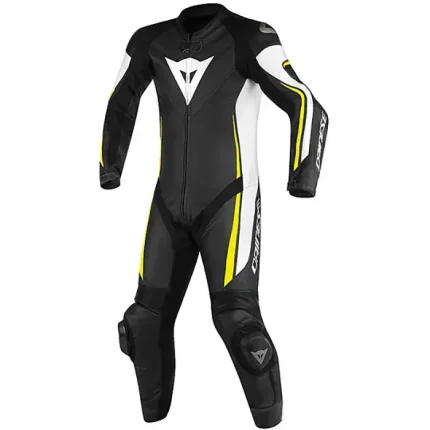 لباس ریس یک تیکه موتورسواری فولگارد DAINESE مدل ASSEN BLACK WHITE GREEN