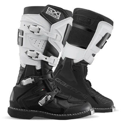 بوت کراسی موتورسواری GAERNE مدل GX1 WHITE BLACK