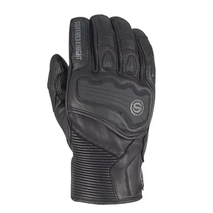 دستکش چرم زمستانی موتورسواری STAR مدل SKG 551 BLACK