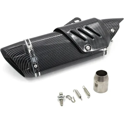 اگزوز سایلنسردار AKRAPOVIC مدل KAVER CARBON BLACK