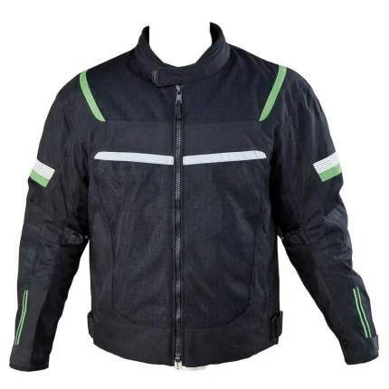 کاپشن موتور سواری تابستانی STATE مدل تورنیدو 3 BLACK GREEN