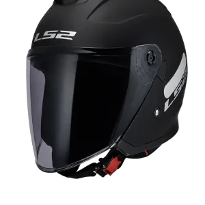کلاه کاسکت بدون فک ال اس 2 مدل COMPASS MATT BLACK کلاه کاسکت بدون فک ال اس 2 مدل COMPASS MATT BLACK