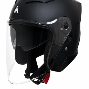 کلاه کاسکت بدون فک میثاق مدل 999MATT BLACK