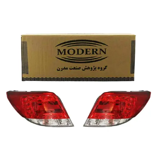 چراغ عقب دنا معمولی مدرن با لامپ و LED (چپ و راست) چراغ عقب دنا معمولی مدرن با لامپ و LED (چپ و راست)