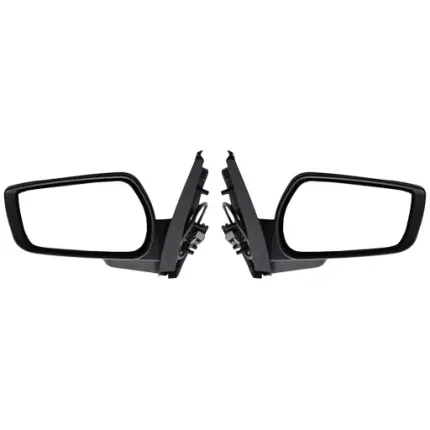 آينه بغل پژو پارس کروز تنظیم برقی تاشو دستی با لنز و راهنما بدون موتور و قاب (چپ و راست)