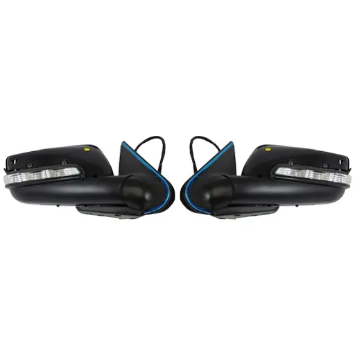 آينه بغل پژو پارس کروز تنظیم و تاشو برقی با موتور و راهنما و لنز بدون قاب (چپ و راست) آينه بغل پژو پارس کروز تنظیم و تاشو برقی با موتور و راهنما و لنز بدون قاب (چپ و راست)