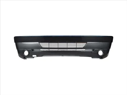 سپر کامل جلو پژو 405 SLX سرو صنعت سپاهان با پایه و قاب مه شکن و دیاق فلزی خام