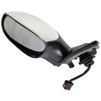 آینه بغل پژو 206 کاوج برقی با فلاپ سفید (چپ)