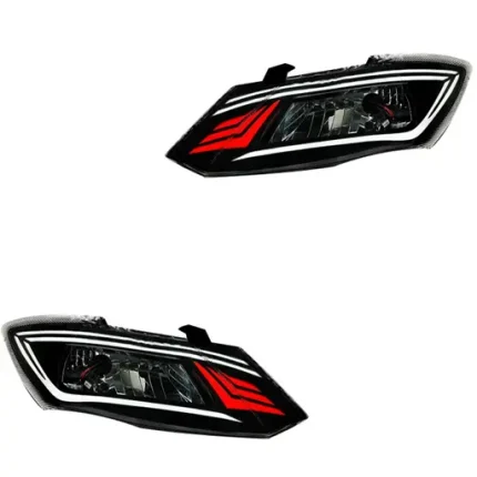 چراغ جلو اسپرت ساینا مدرن مدل DODGE سفید بدون موتور دو عددی
