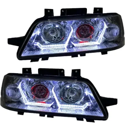 چراغ جلو اسپرت پژو 405 SLX مدرن مدل 3D-I8 داخل فابریک بدون موتور دو عددی