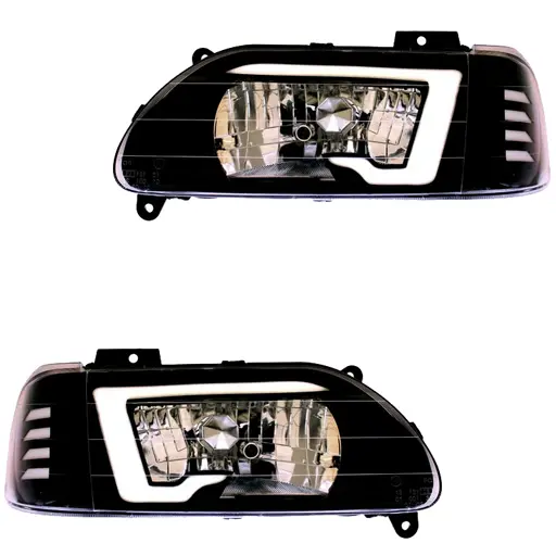 چراغ جلو اسپرت پراید 131 مدرن مدل Ford سفید بدون موتور دو عددی چراغ جلو اسپرت پراید 131 مدرن مدل Ford سفید بدون موتور دو عددی