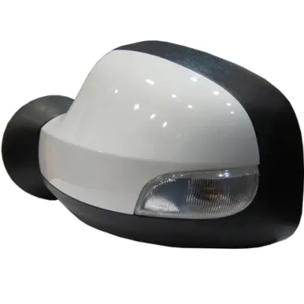 آینه بغل پرستیژ ال 90 نیکو پارت راهنما دار سفید (چپ)