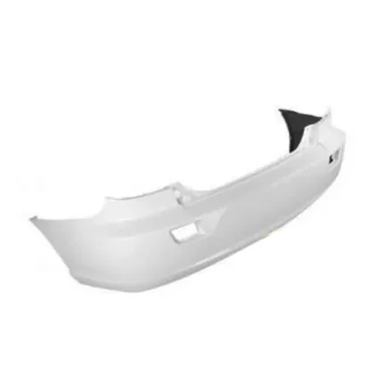 پوسته سپر عقب ریو سایپا یدک با سوراخ مه شكن سفيد کد 802790 - P05