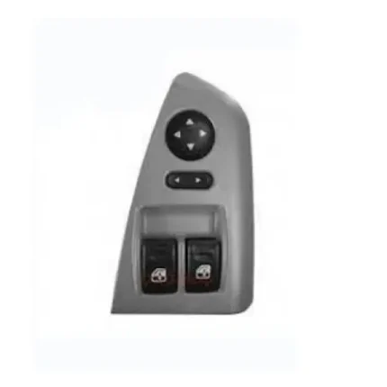 كليد شيشه بالابر برقی جلو تیبا سایپا یدک (چپ) طوسی کد 102305 - P6S