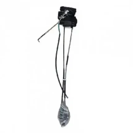 مجموعه قفل و دستگیره داخلی درب عقب کوییک سایپا یدک جدید کابلی (راست) مشکی کد 107894 - 2