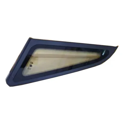 شیشه لچکی روی درب پراید 141 سایپا یدک (چپ) کد 508115 - 2