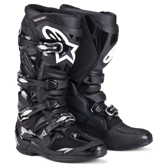 بوت کراسی ALPINESTAR مدل BLACK TECH 7 بوت کراسی ALPINESTAR مدل BLACK TECH 7