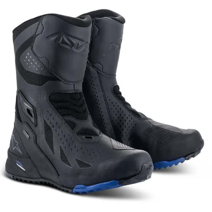 بوت ادونچری ALPINESTAR مدل BLACK BLUE RT-8 GORE TEX بوت ادونچری ALPINESTAR مدل BLACK BLUE RT-8 GORE TEX