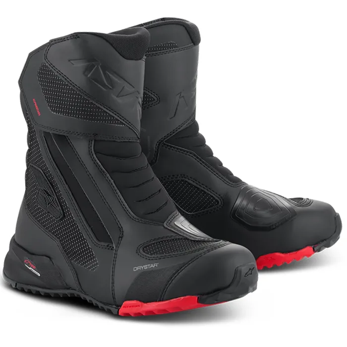 بوت ادونچری ALPINESTAR مدل BLACK RED RT-7 DRYTSAR بوت ادونچری ALPINESTAR مدل BLACK RED RT-7 DRYTSAR