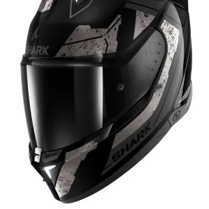 کلاه کاسکت فک ثابت SHARK مدل SKWAL i3 RHAD BLACK CCROME ANTHRACITE