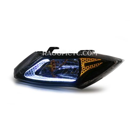 چراغ جلو ساینا و کوییک گلس طرح لکسوس