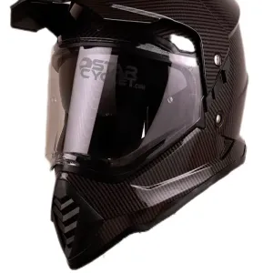 کلاه کاسکت ادونچری سومان مدل M10 SHINE CARBON
