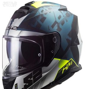 کلاه کاسکت فک ثابت LS2 مدل STORM 800-39