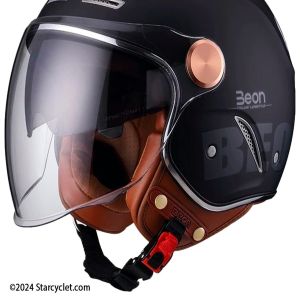 کلاه کاسکت BEON مدل B122-BLACK TEXT کلاه کاسکت BEON مدل B122-BLACK TEXT