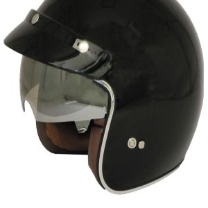 کلاه کاسکت وسپایی راپیدو مدل 859-BLK مشکی براق