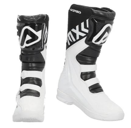 بوت کراسی ACERBIS مدل X TEAM BLACK WHITE