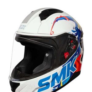 کلاه کاسکت نوجوان SMK مدل BIONIC SPLASH (GL154)