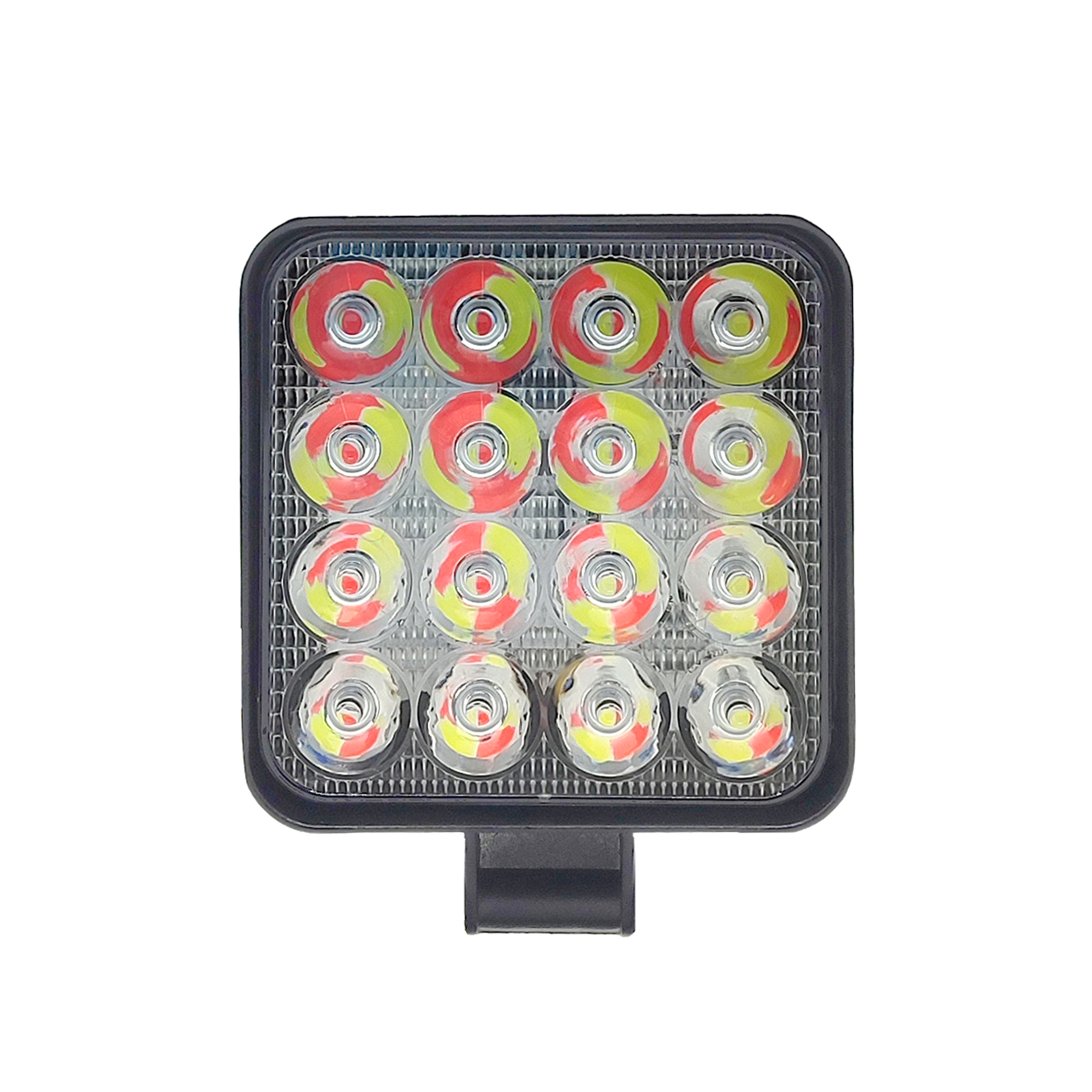 پرژکتور آفرودی 16LED مربعی دو رنگ