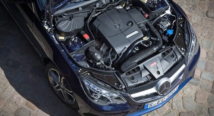 در کاپوت مرسدس بنز E250