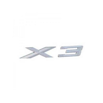 لوگو x3 مناسب درب صندوق بی ام وx3