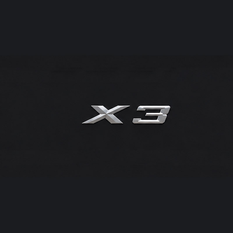 نوشته صندوق بی ام و X3 نوشته صندوق بی ام و X3