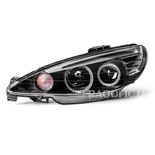 چراغ جلو اسپرت 206 طرح bmw ال ای دی - Image 3
