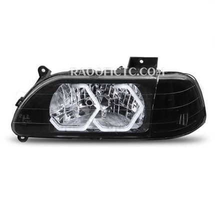 چراغ جلو پراید 131 گلس i8 سفید