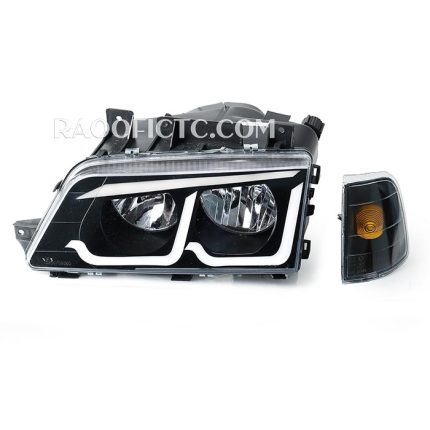 چراغ جلو پژو 405 طرح bmw سفید - Image 3